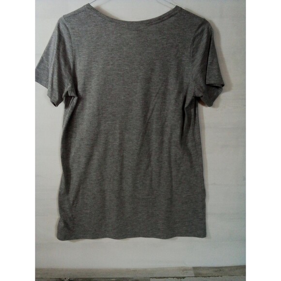 Women's Gray  Nike Tee Roll Tide Elephant V-neck Size Large - Picture 8 of 13